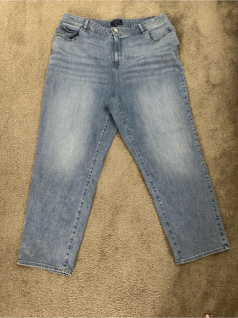 Talbots Simply Flattering  Light Blue Denim Jeans– Size 20W